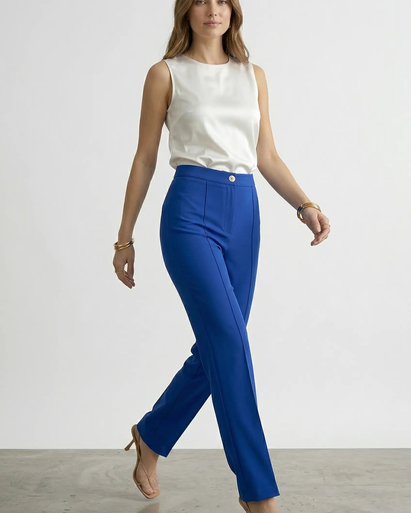 Pantalone gamba dritta DORABELLA PIU'