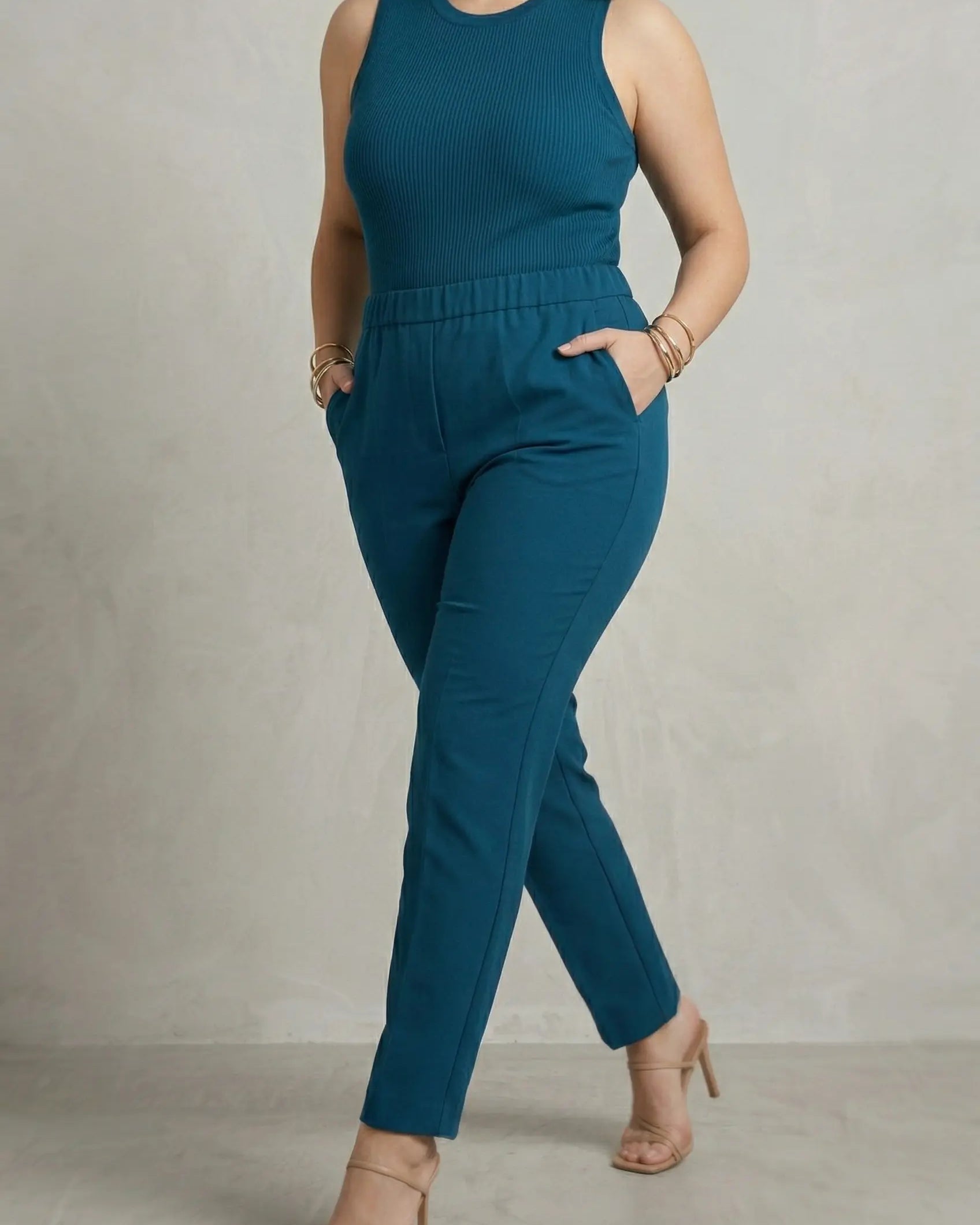 Pantalone gamba dritta DORABELLA PIU'