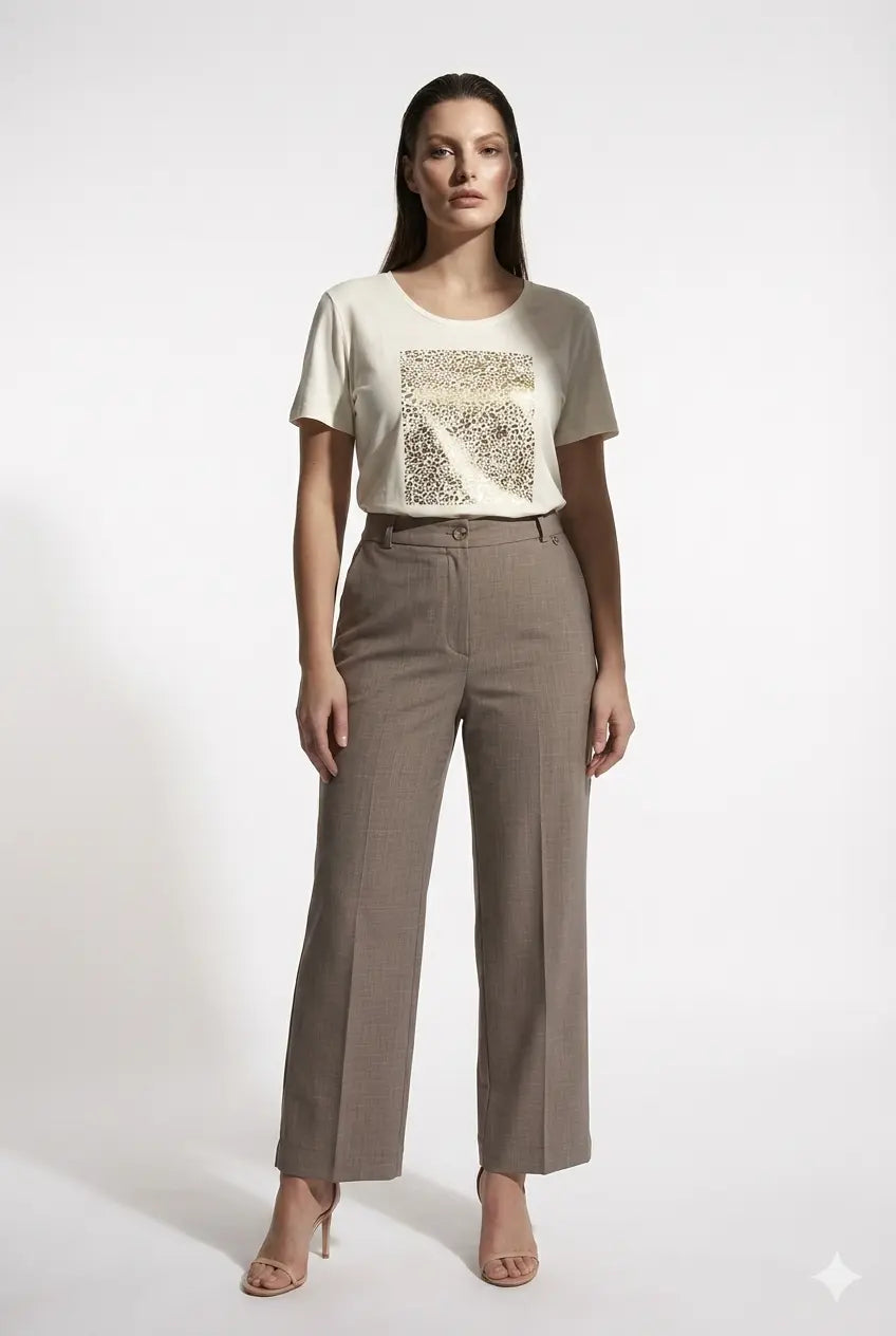 Pantalone gamba dritta DORABELLA PIU'