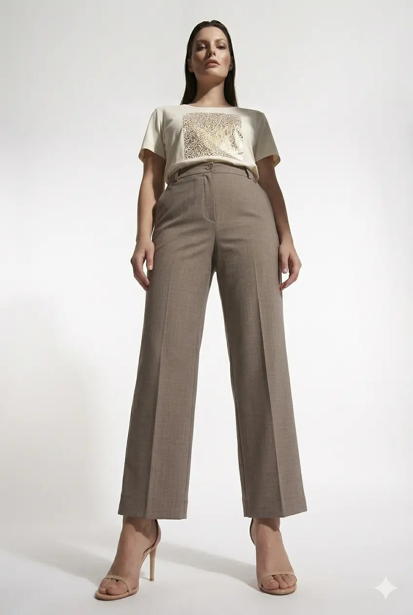 Pantalone gamba dritta DORABELLA PIU'