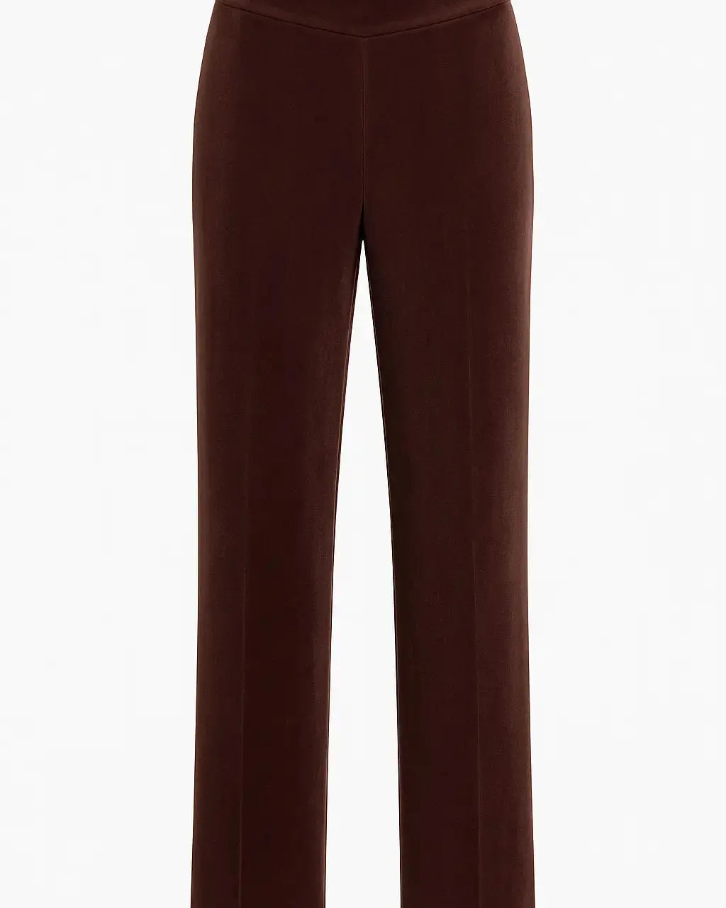 Pantalone gamba dritta con bustino elastico CIOCCOLATO DORABELLA PIU'