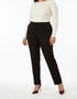 Pantaloni comfy straight leg NERO DORABELLA