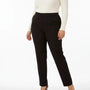 Pantaloni comfy straight leg NERO DORABELLA