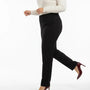 Pantaloni comfy straight leg NERO DORABELLA