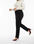 Pantaloni comfy straight leg NERO DORABELLA