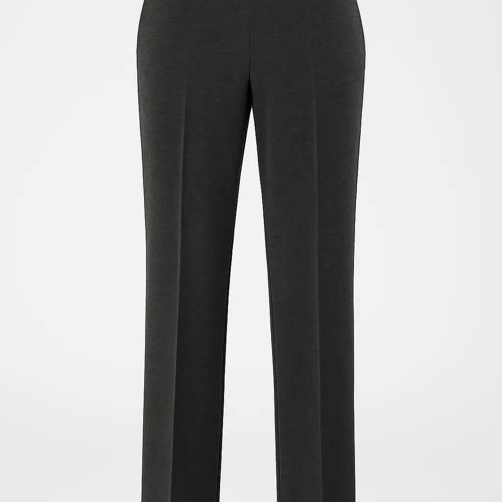 Pantalone gamba dritta con bustino elastico DORABELLA XXL / Antracite