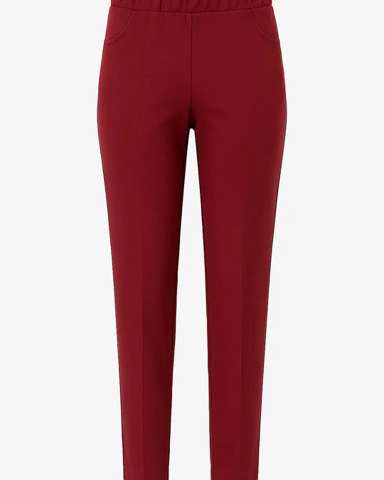 Pantalone gamba dritta con bustino elastico DORABELLA