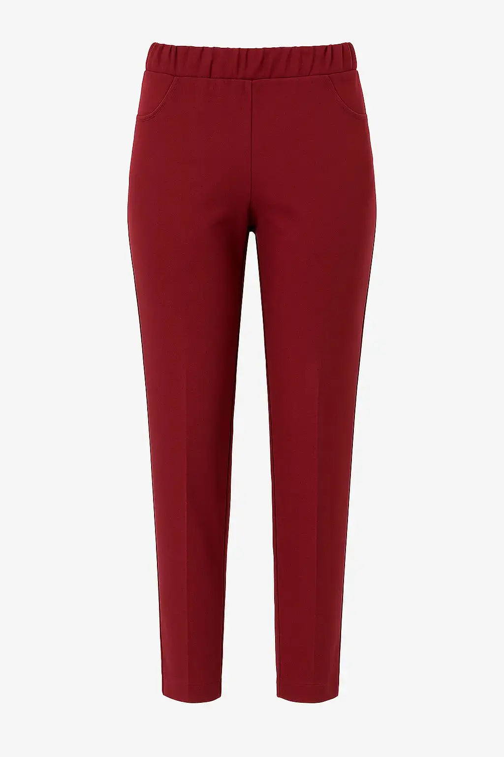 Pantalone gamba dritta con bustino elastico DORABELLA