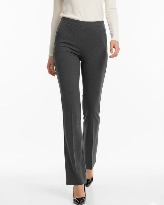 Pantalone gamba dritta con bustino elastico DORABELLA