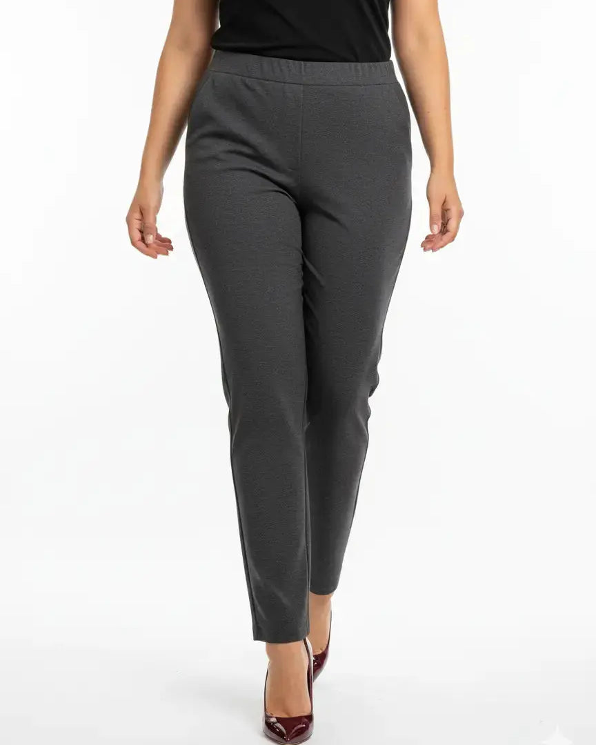 Pantalone gamba dritta con bustino elastico DORABELLA PIU'