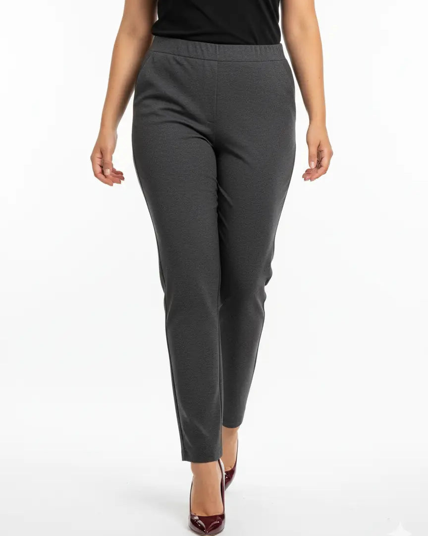 Pantalone gamba dritta con bustino elastico DORABELLA PIU'