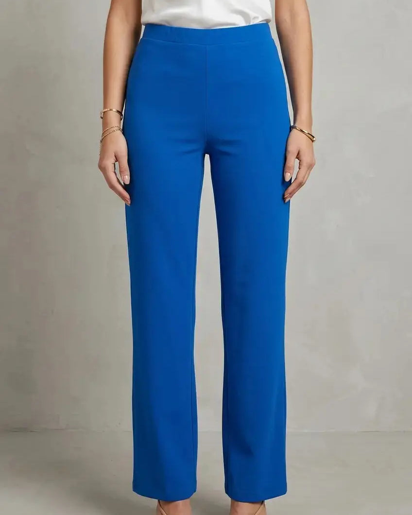 Pantalone gamba dritta e bustino elastico DORABELLA