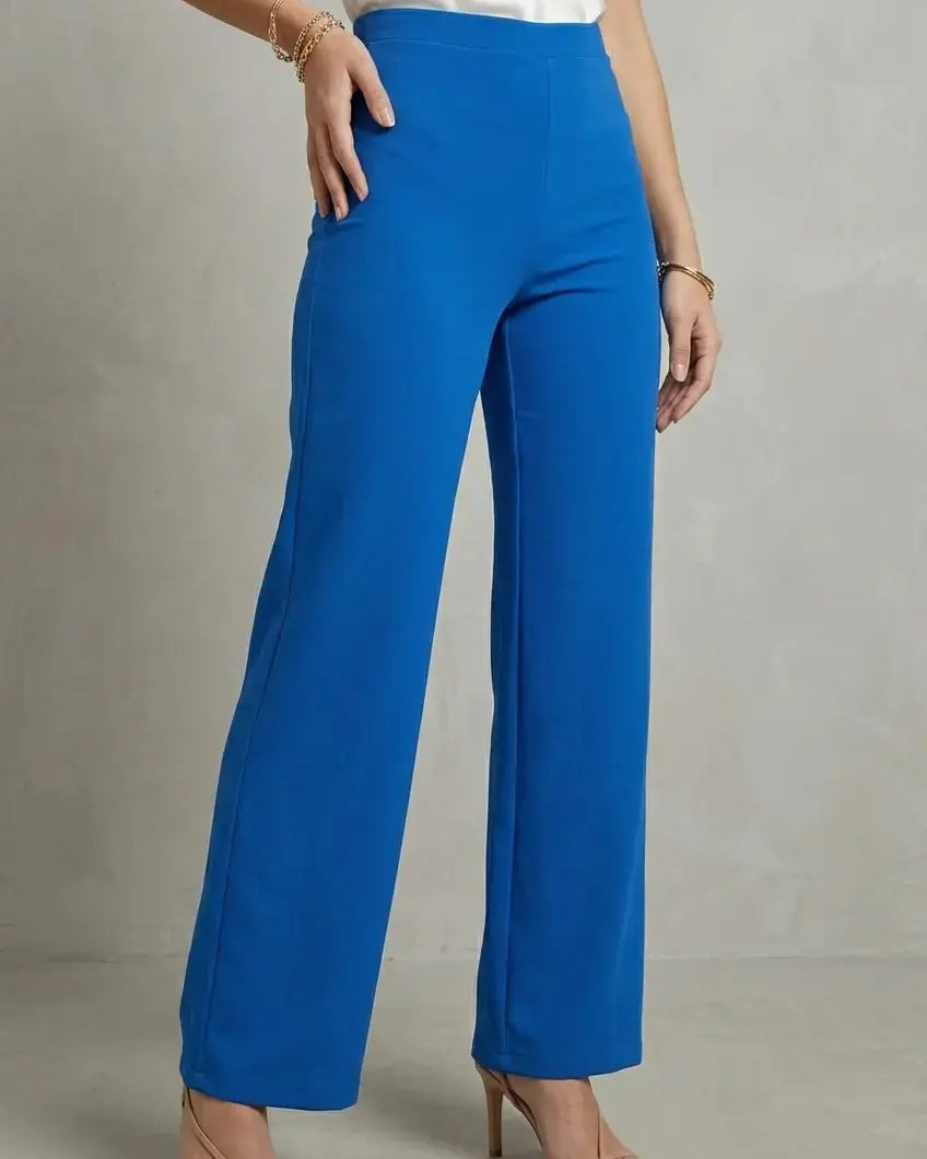 Pantalone gamba dritta e bustino elastico DORABELLA