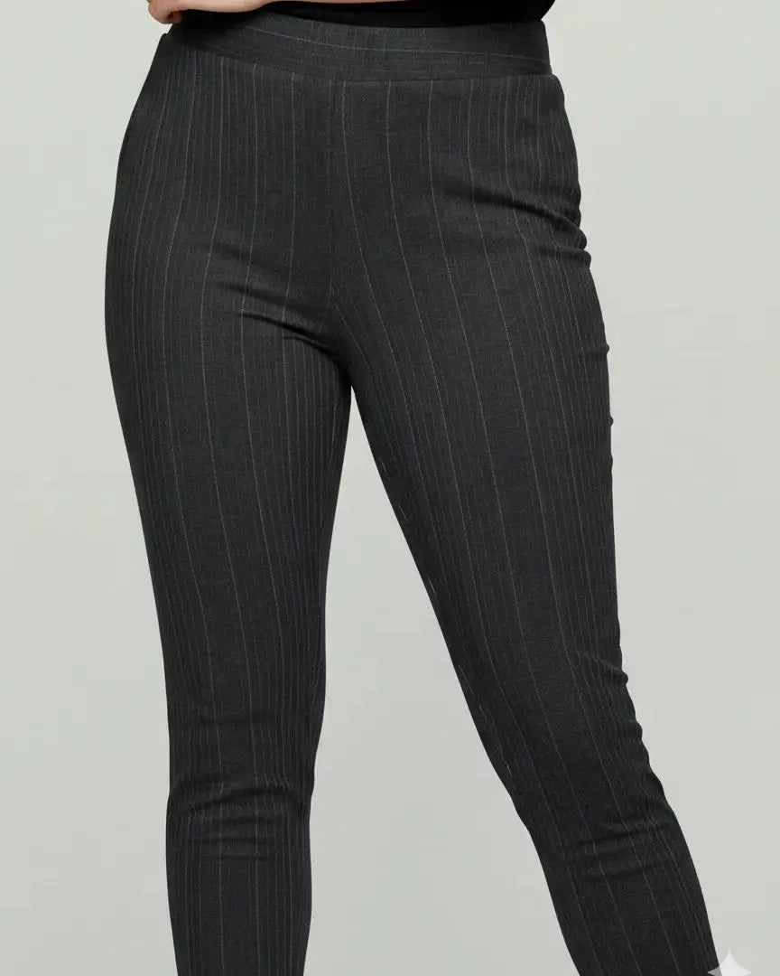 Pantalone gamba dritta effetto jeans spigato DORABELLA