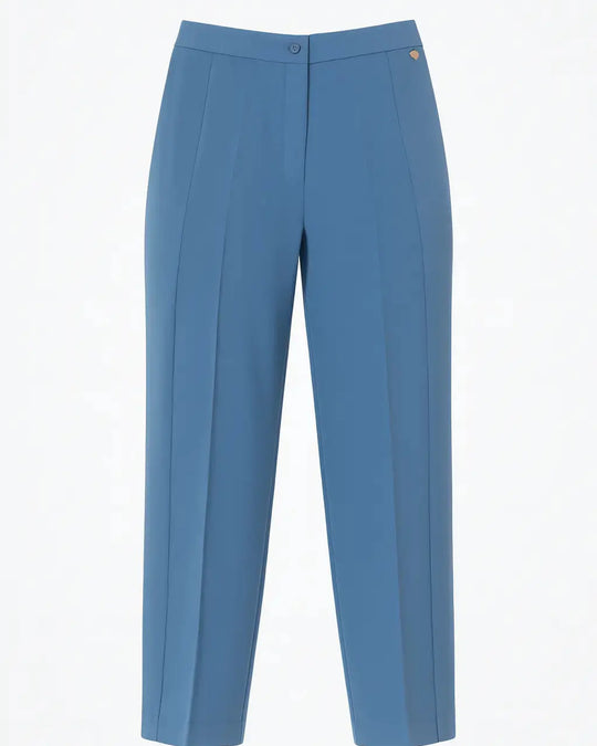 Pantalone gamba dritta in tessuto tecnico DORABELLA PIU'