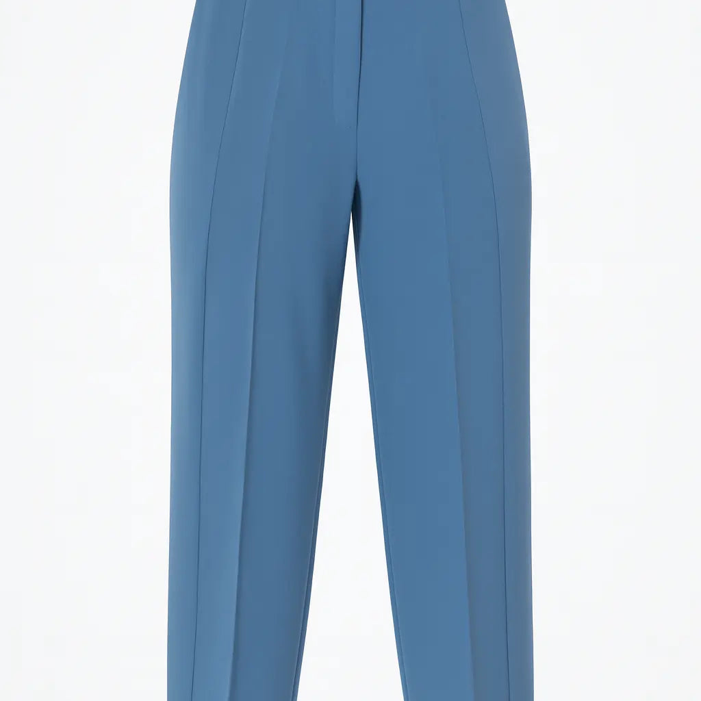 Pantalone gamba dritta in tessuto tecnico DORABELLA PIU'