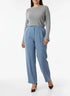 Pantalone gamba dritta in tessuto tecnico DORABELLA PIU'