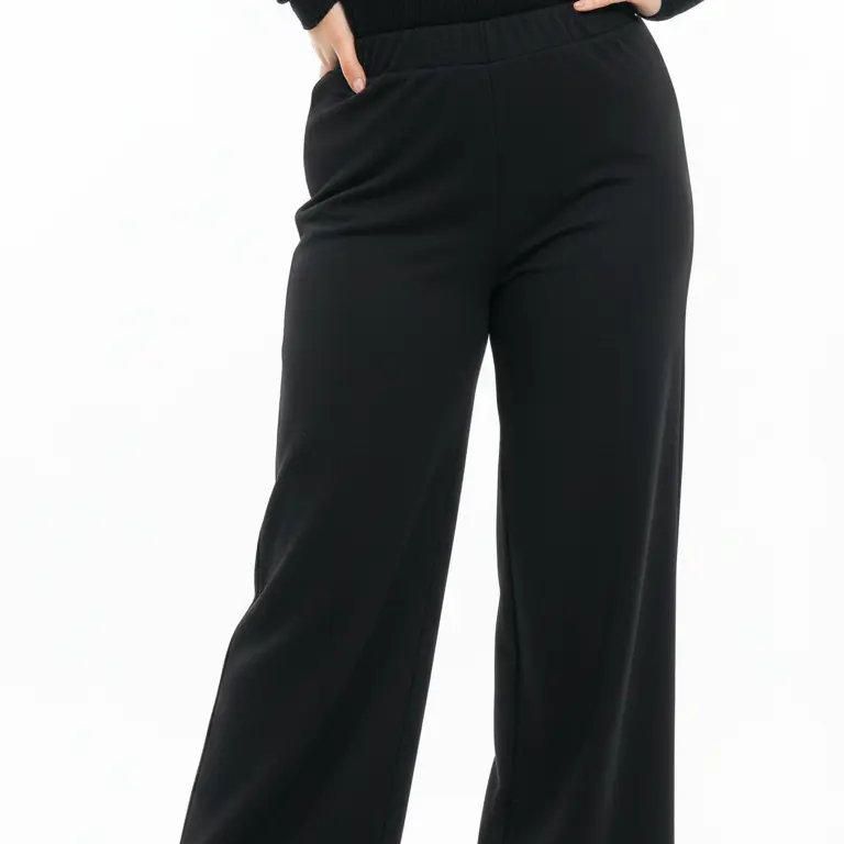 Pantalone gamba dritta in tinta unita DORABELLA PIU'