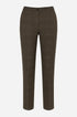 Pantalone gamba dritta principe di Galles DORABELLA XXL / Cacao