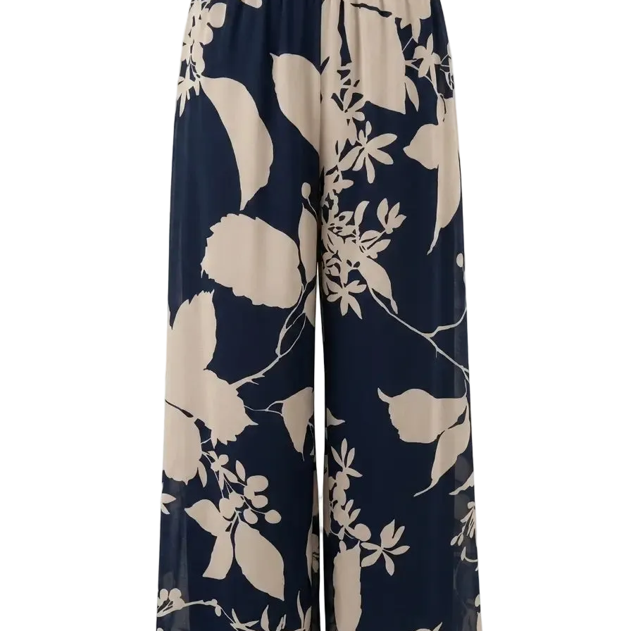 Pantalone georgette fantasia DORABELLA