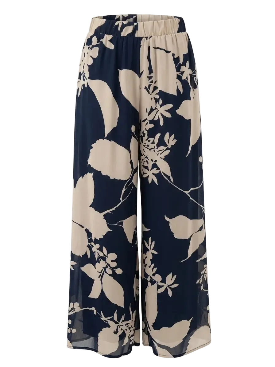 Pantalone georgette fantasia DORABELLA
