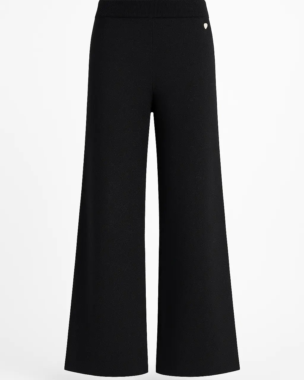 Pantalone in Lurex a Zampa DORABELLA XXL / Nero