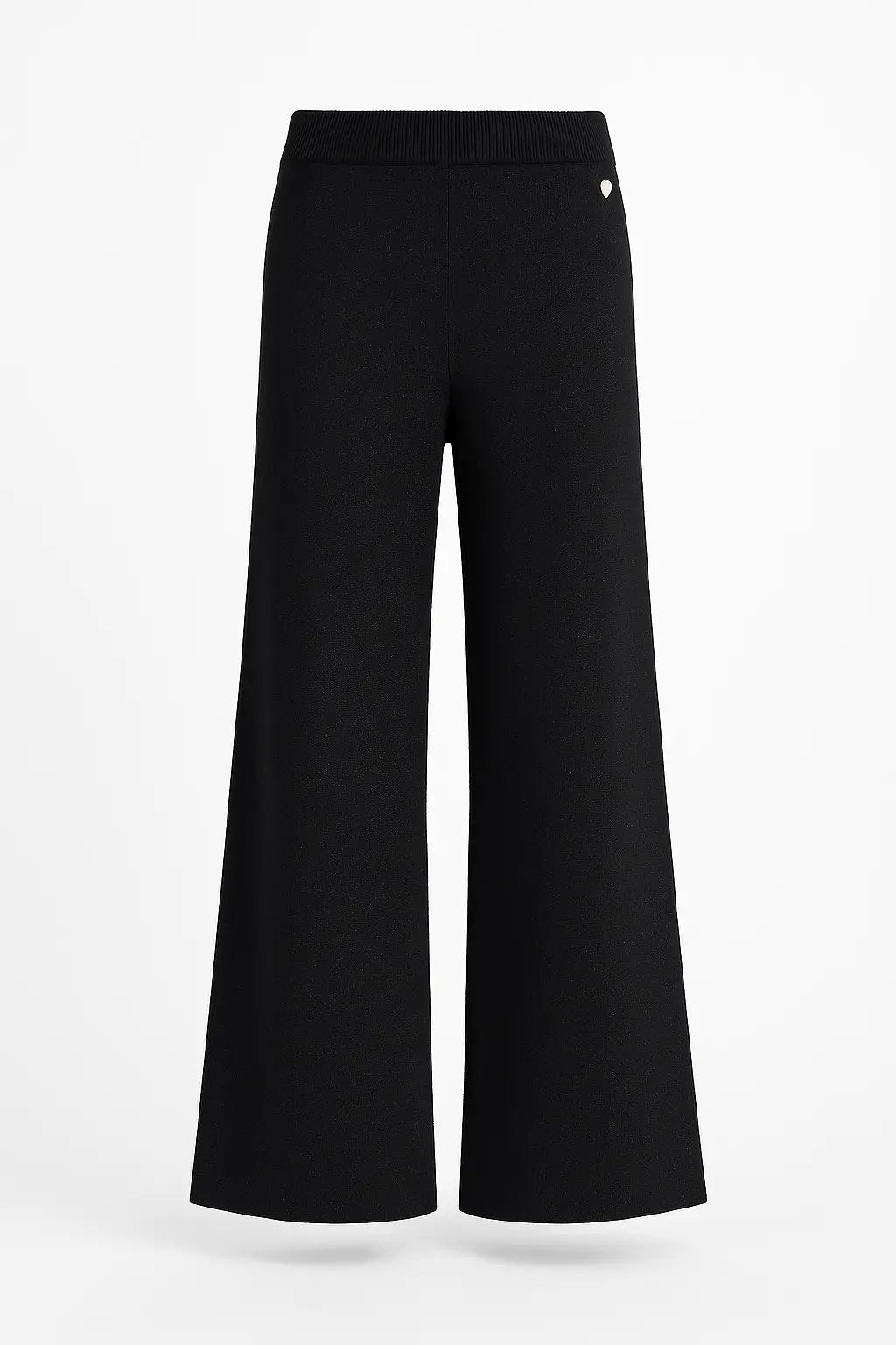 Pantalone in Lurex a Zampa DORABELLA XXL / Nero