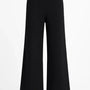 Pantalone in Lurex a Zampa DORABELLA XXL / Nero