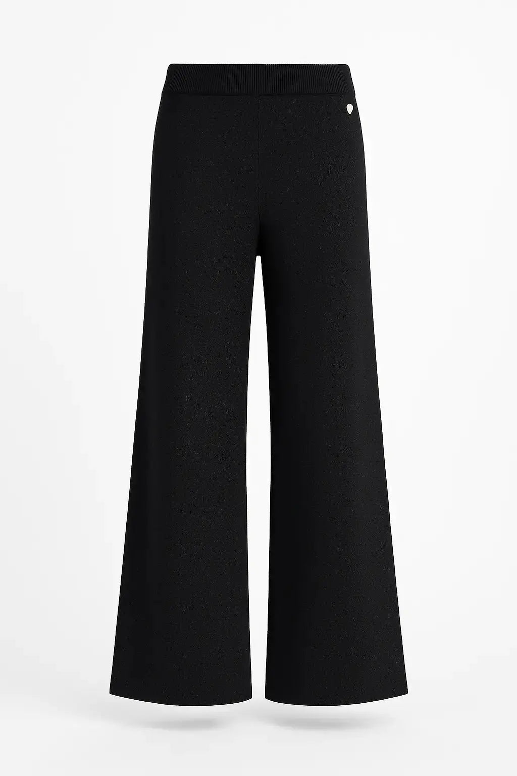 Pantalone in Lurex a Zampa DORABELLA XXL / Nero