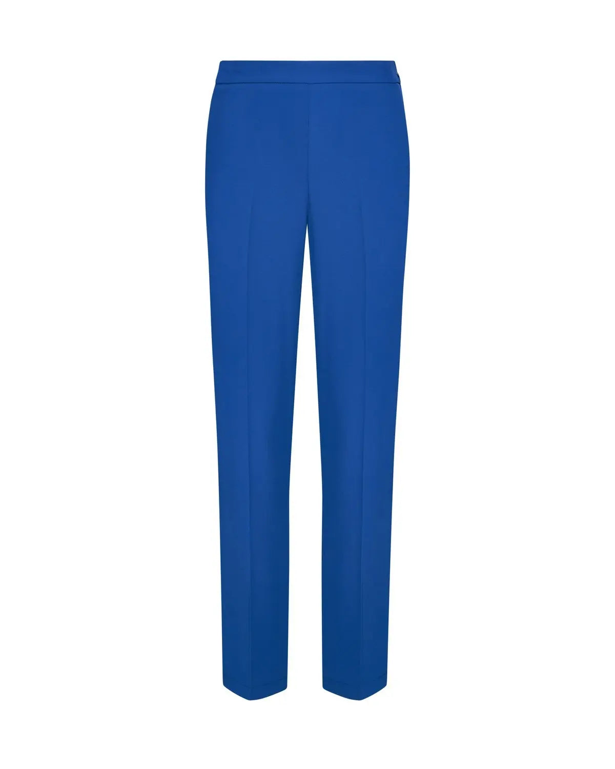 Pantalone in cady a gamba dritta BLU CHINA DORABELLA