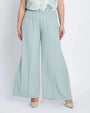 Pantalone in cady con baciapiega laterale al fondo ALOE DORABELLA PIU'