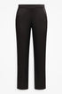Pantalone in tinta unita a gamba dritta DORABELLA XXL / Nero
