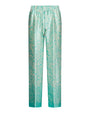 Pantalone in raso in fantasia paisley con coulisse MENTA DORABELLA