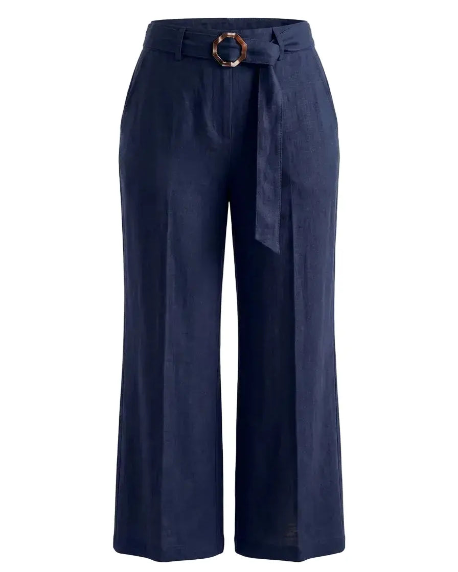 Pantalone completo lino DORABELLA PIU'
