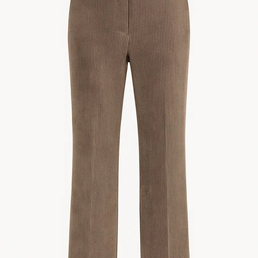 Pantalone mille righe con zip e bustino DORABELLA