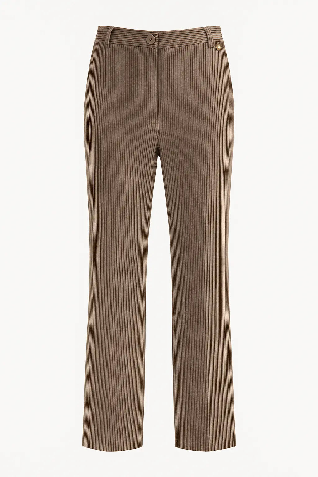 Pantalone mille righe con zip e bustino DORABELLA