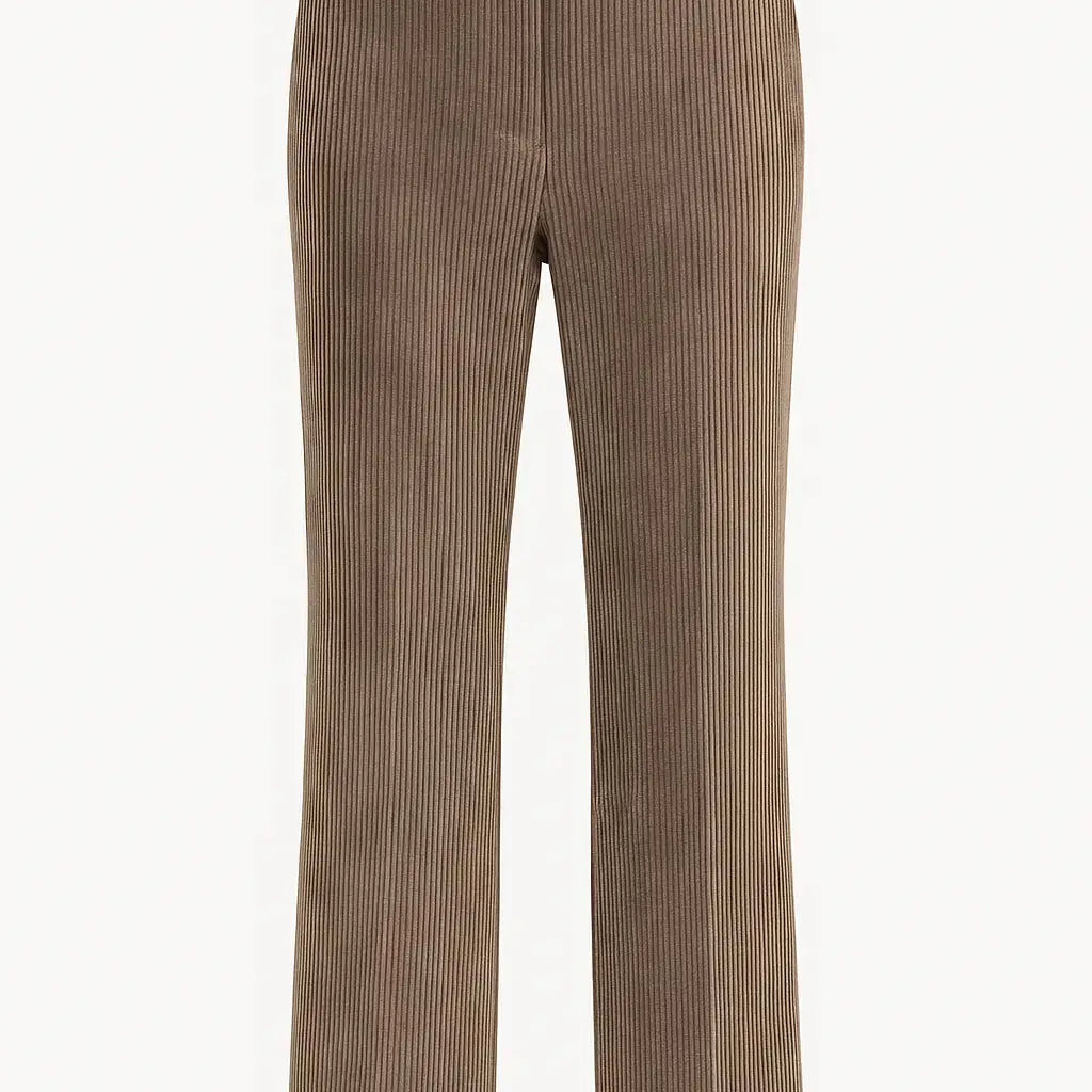 Pantalone mille righe con zip e bustino DORABELLA