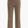 Pantalone mille righe con zip e bustino DORABELLA