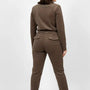 Pantalone mille righe con zip e bustino DORABELLA