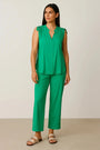 Pantalone palazzo con vita elastica DORABELLA