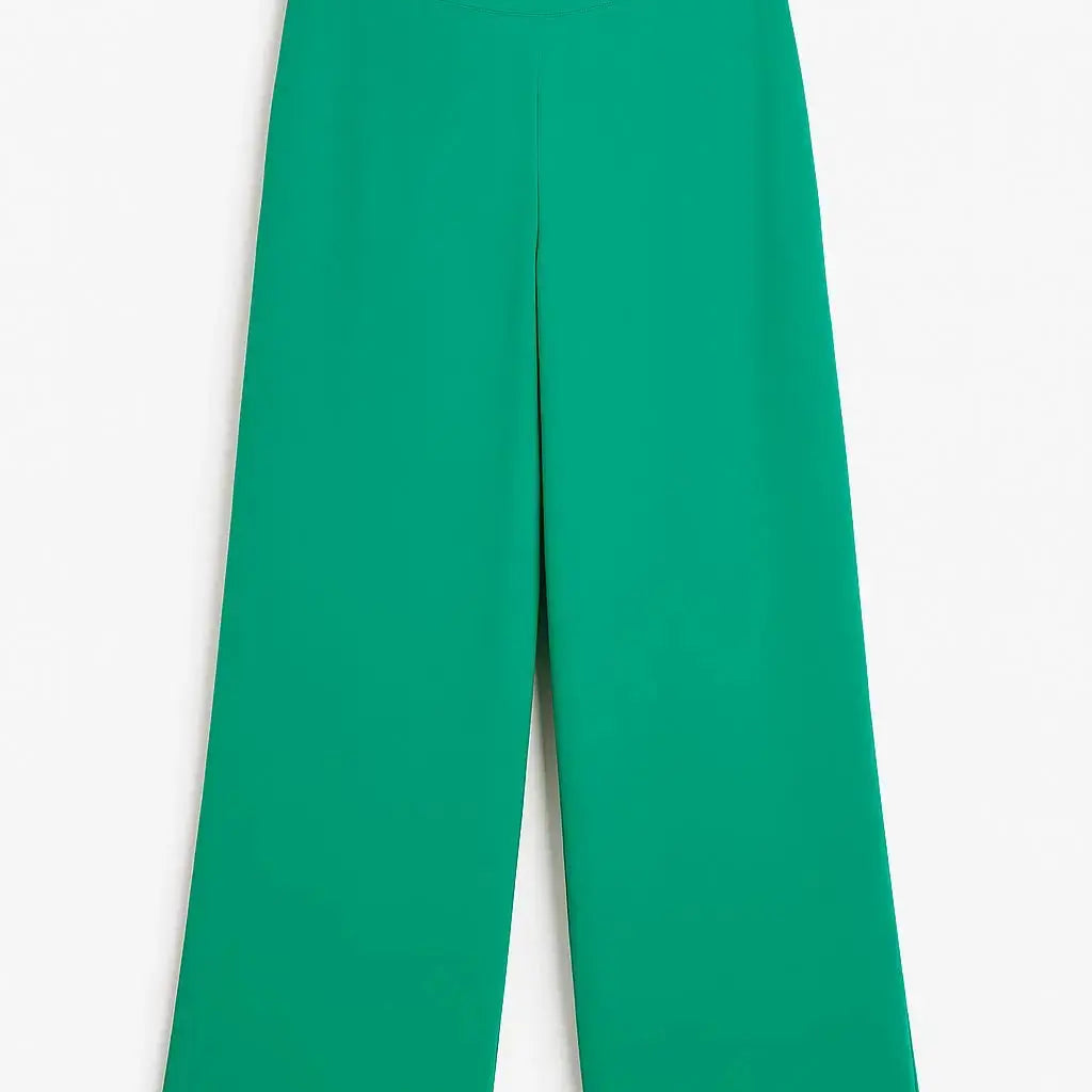 Pantalone palazzo con vita elastica DORABELLA XXL