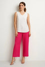 Pantalone palazzo in cady fluido magenta DORABELLA