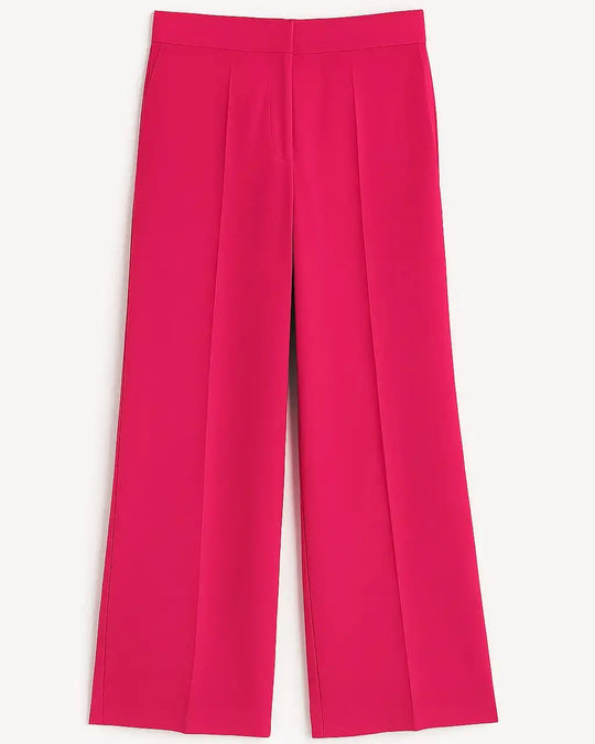 Pantalone palazzo in cady fluido magenta DORABELLA Magenta-3XL
