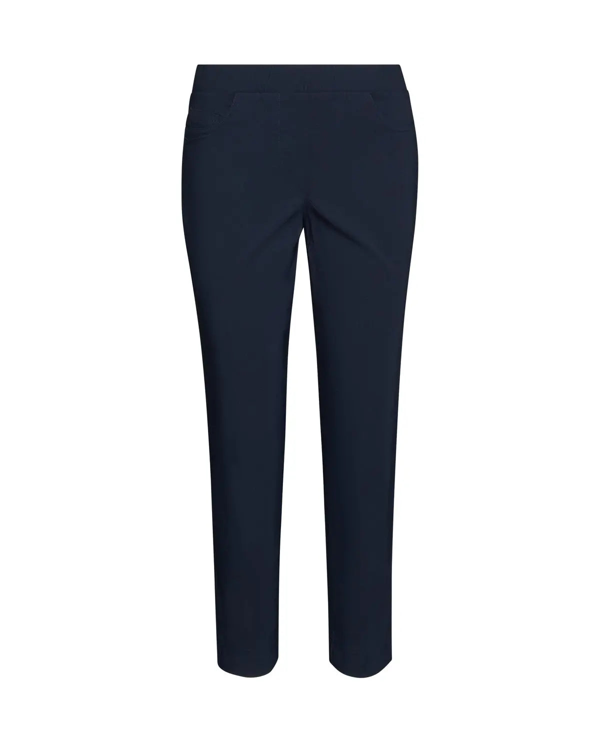 Pantalone pinocchietto con ricamo NERO DORABELLA