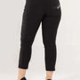 Pantalone pinocchietto con ricamo NERO DORABELLA
