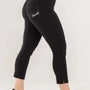 Pantalone pinocchietto con ricamo NERO DORABELLA