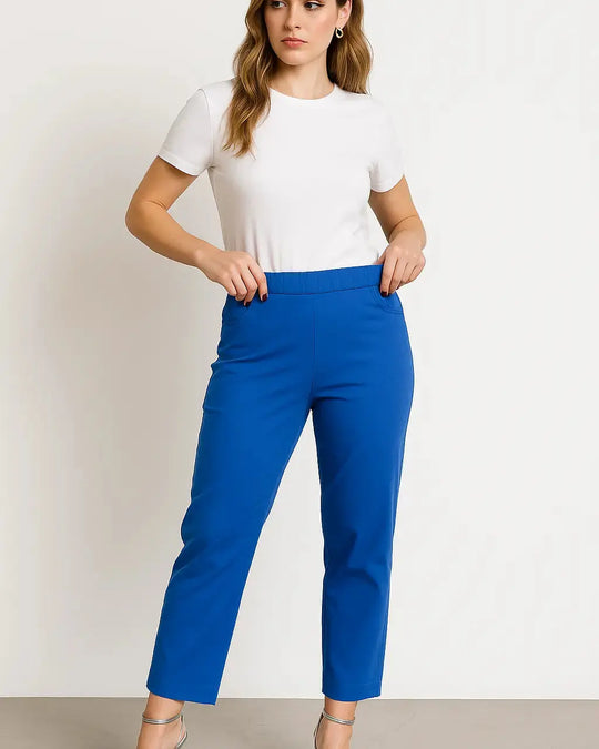 Pantalone pinocchietto con ricamo ROYAL DORABELLA