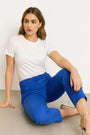 Pantalone pinocchietto con ricamo ROYAL DORABELLA