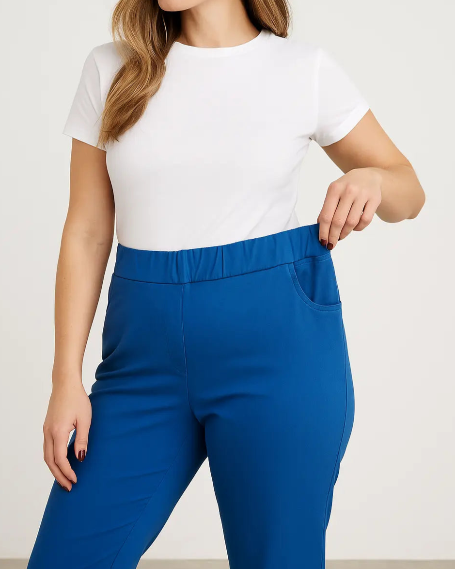 Pantalone pinocchietto con ricamo ROYAL DORABELLA