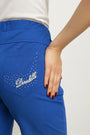 Pantalone pinocchietto con ricamo ROYAL DORABELLA